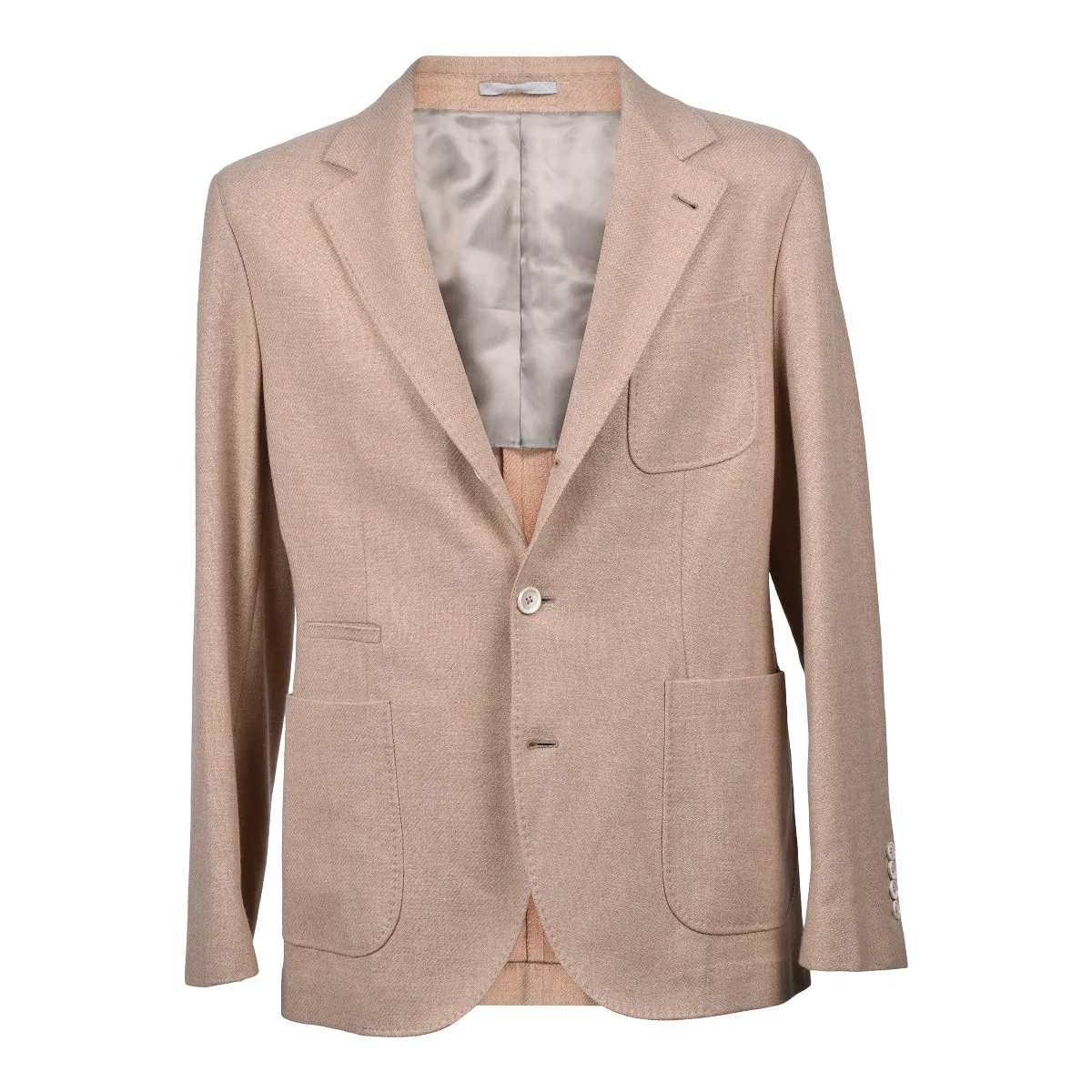 Wool Blend Deconstructed Blazer