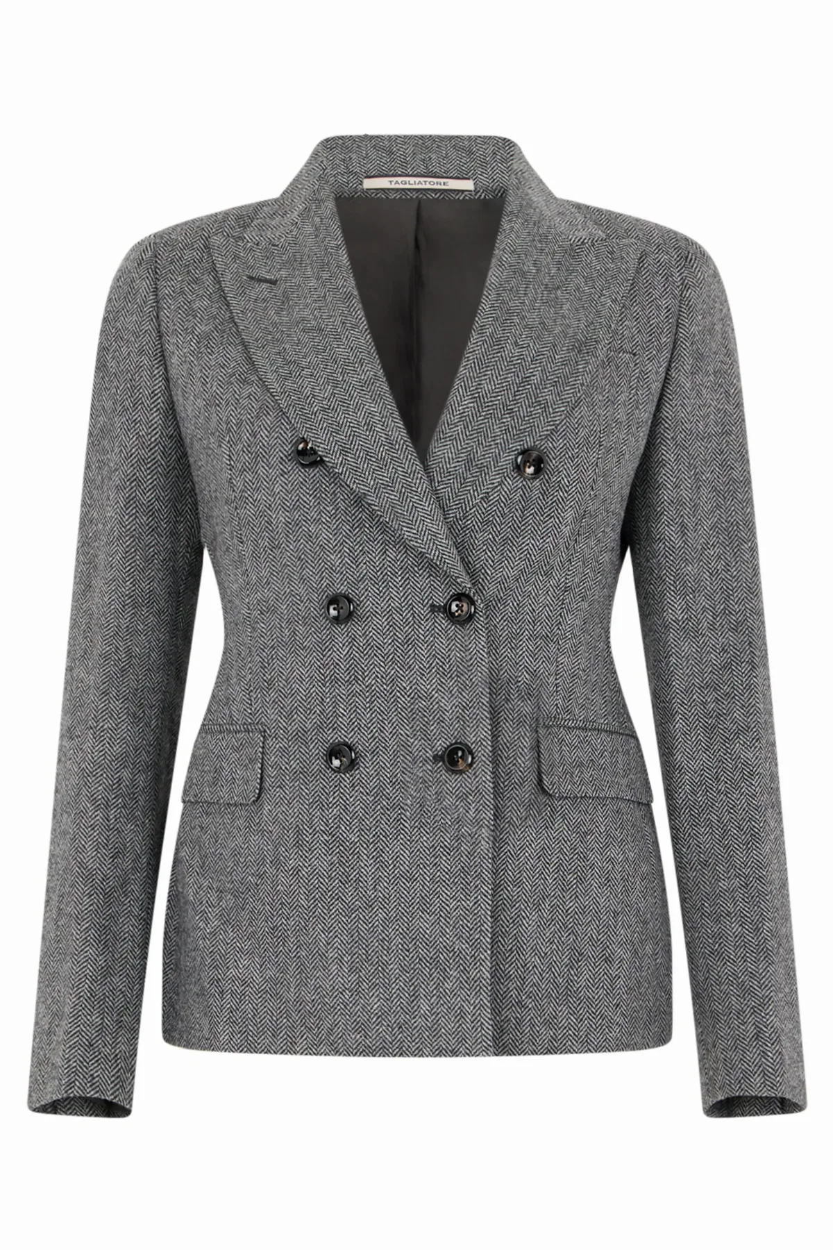 Double-Breasted Wool Blazer