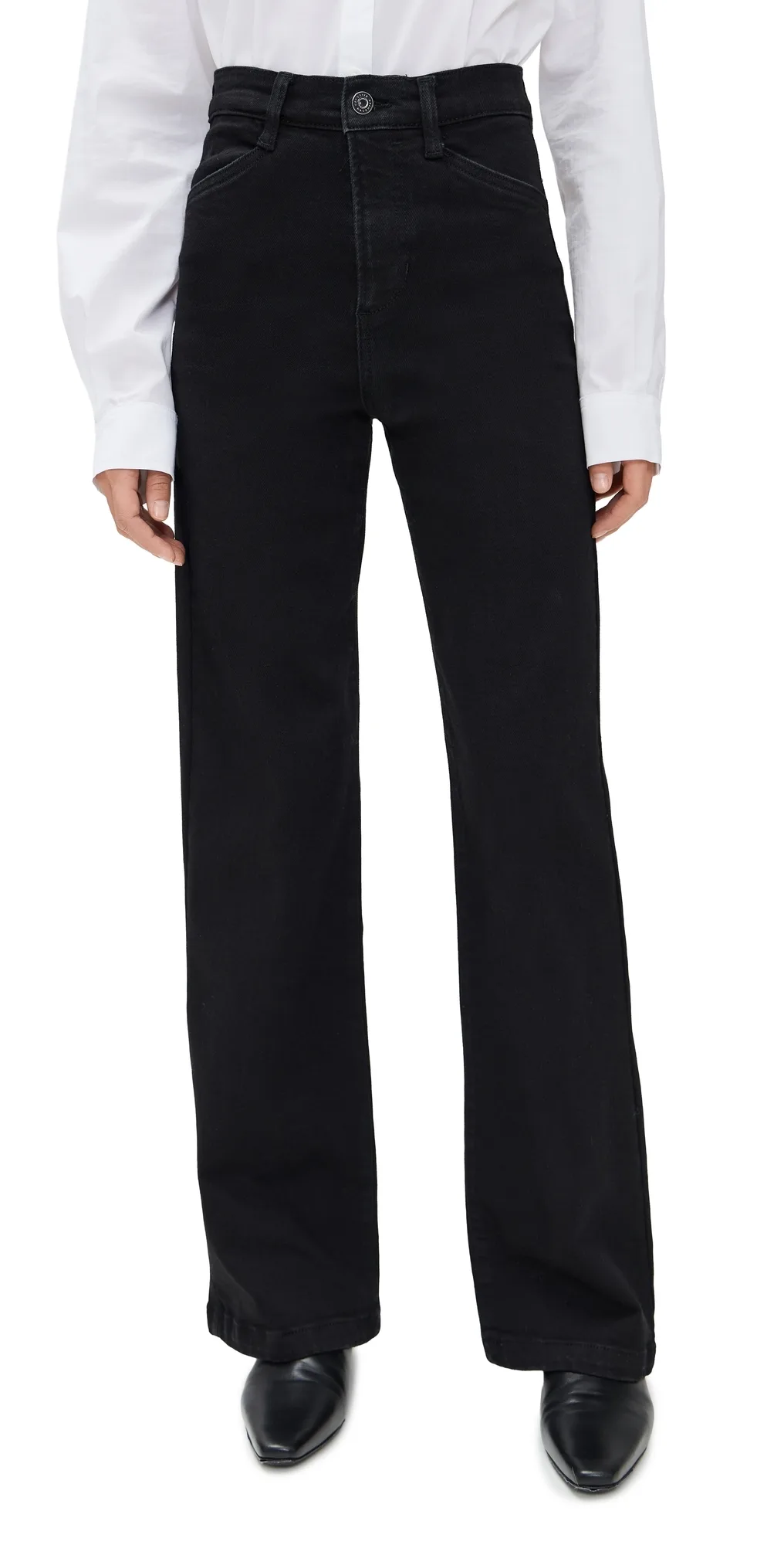The Mischa Super High Rise Wide Leg Jeans