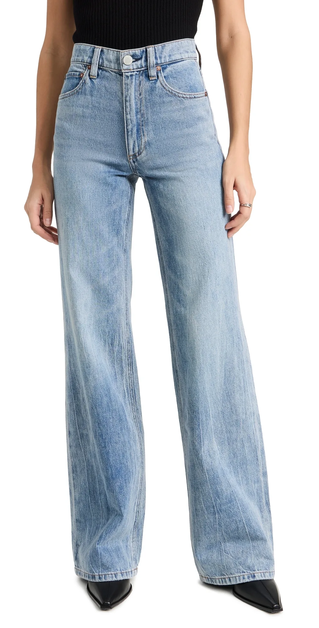 Weezy Full Length Jeans by ALICE + OLIVIA