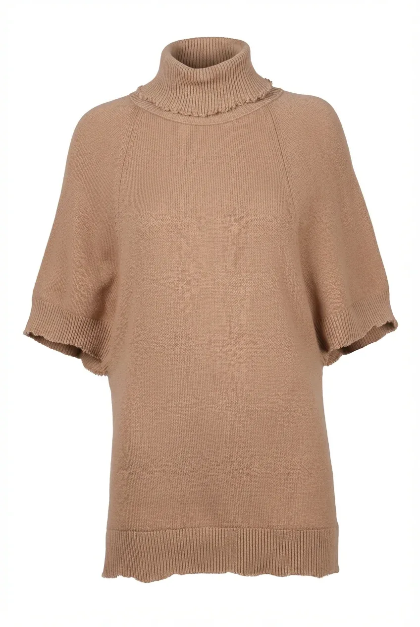 Turtleneck Knit Sweater
