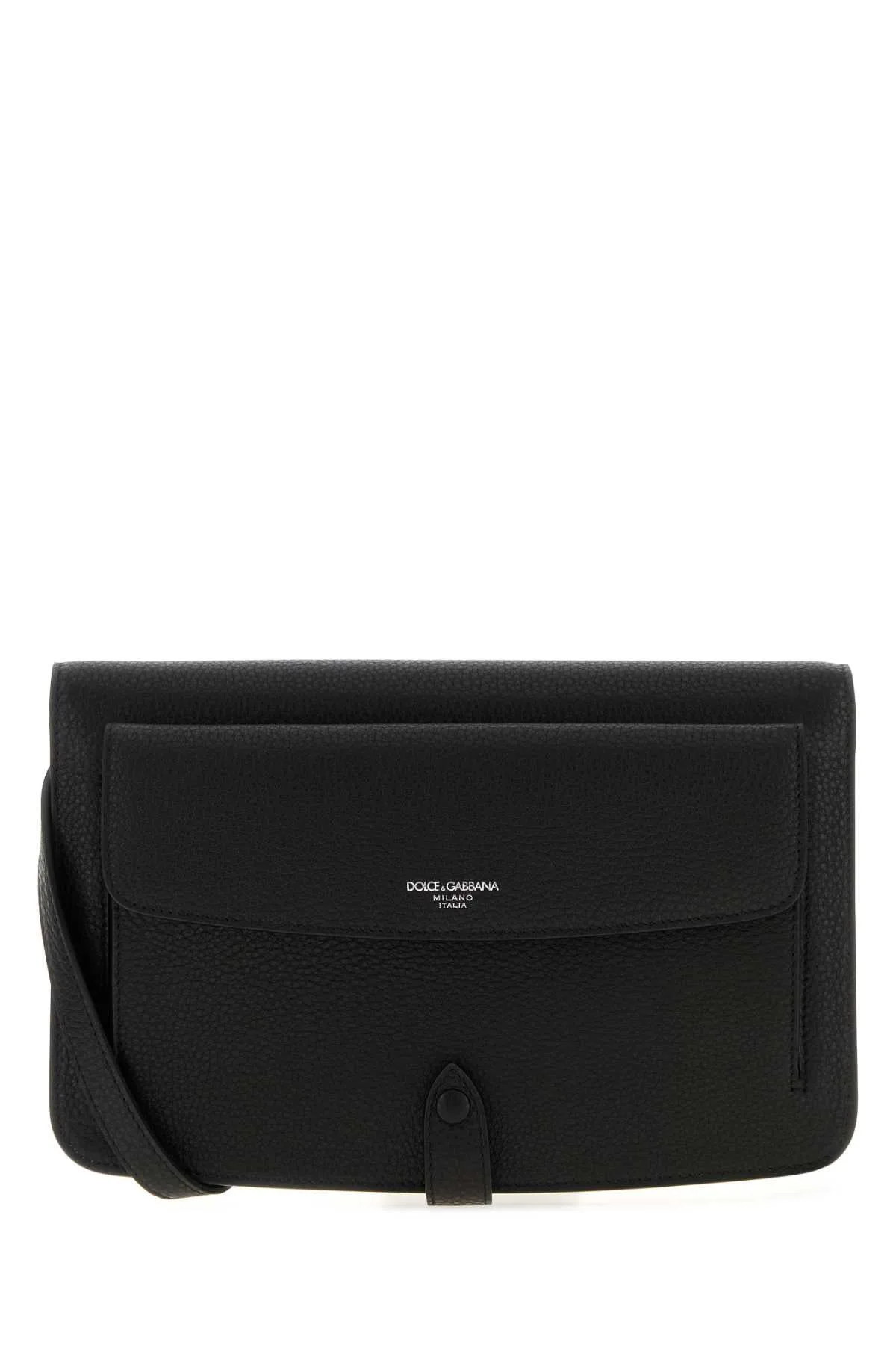 Calfskin Leather Clutch
