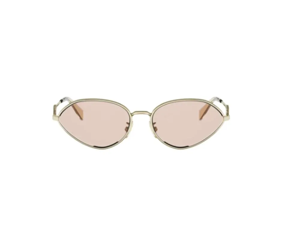 CL40354U Metal Aviator Sunglasses