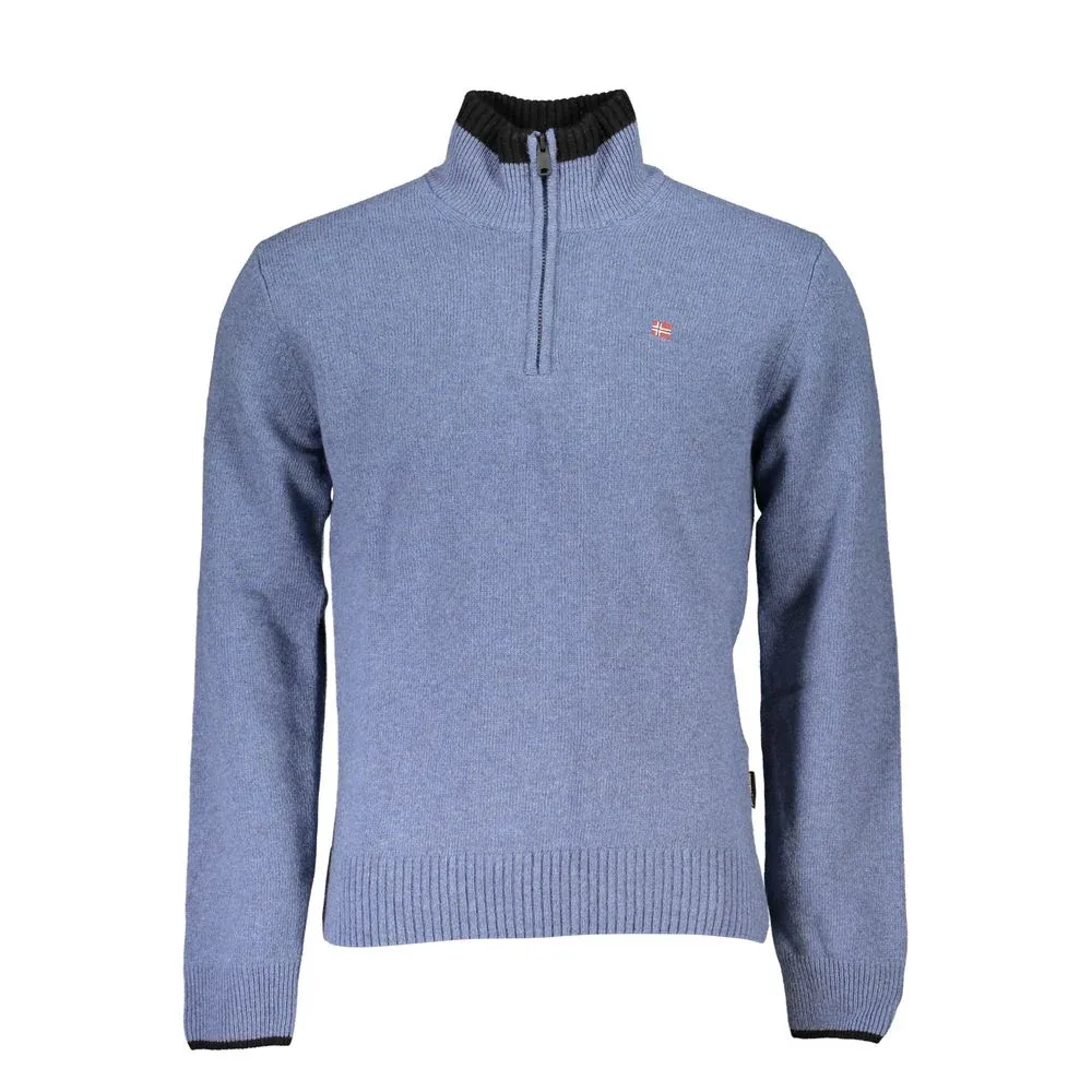 Half-Zip Cotton-Blend Sweater