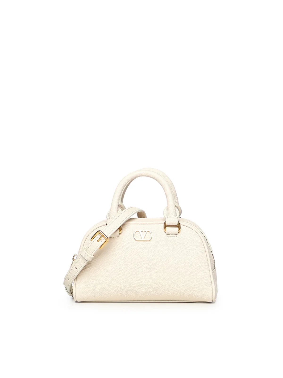 Vlogo Signature Mini Calfskin Satchel