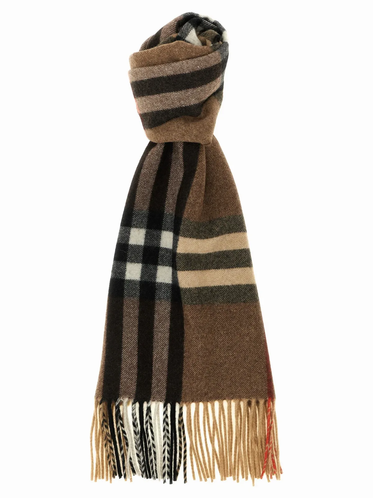 House Check Cashmere Scarf