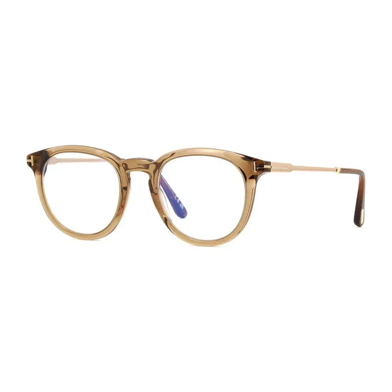 FT5905-B020 Round Clear Blue Light Block Eyeglasses