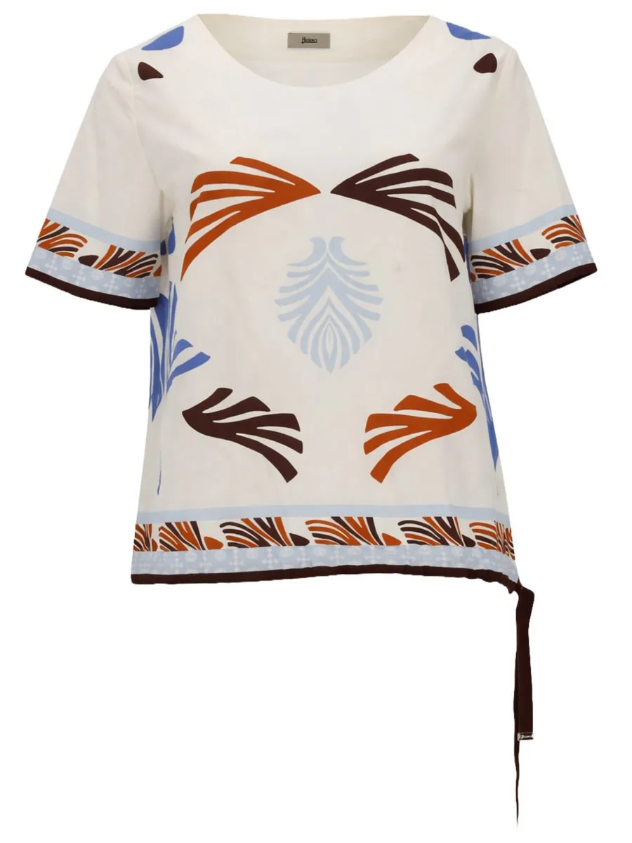 summer Print T-shirt by Herno