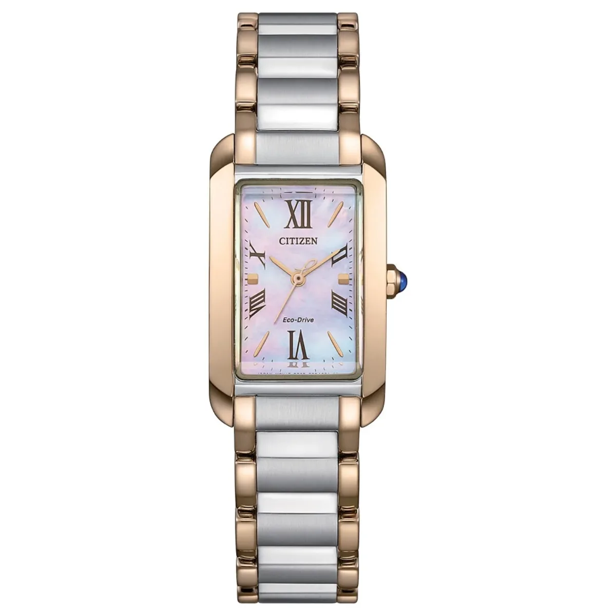 Two-Tone Eco-Drive Watch by Citizen