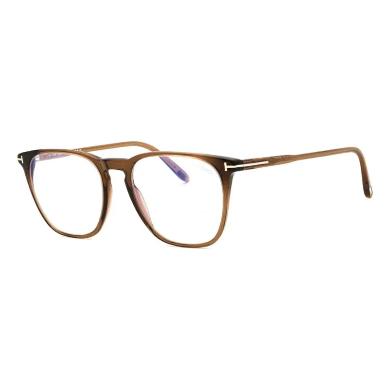 FT5937-B048 Brown Acetate Frame Eyeglasses