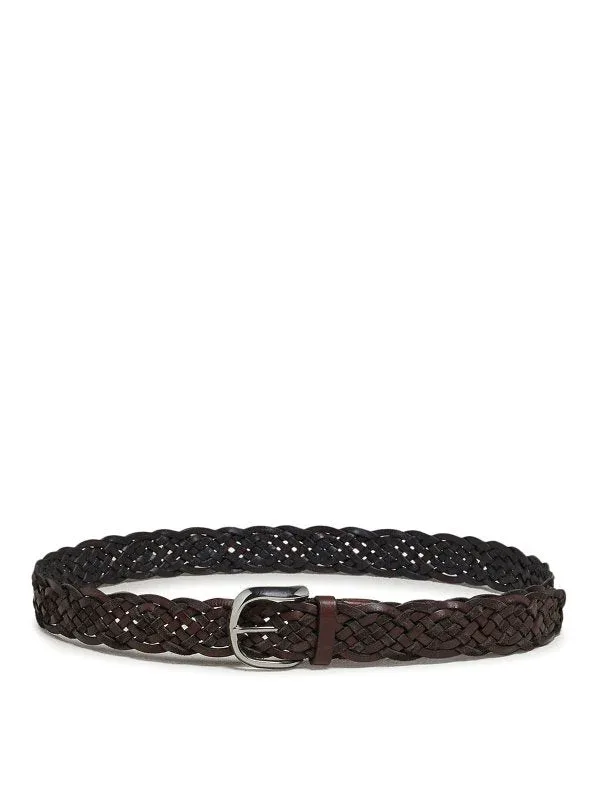 Braided Leather Belt