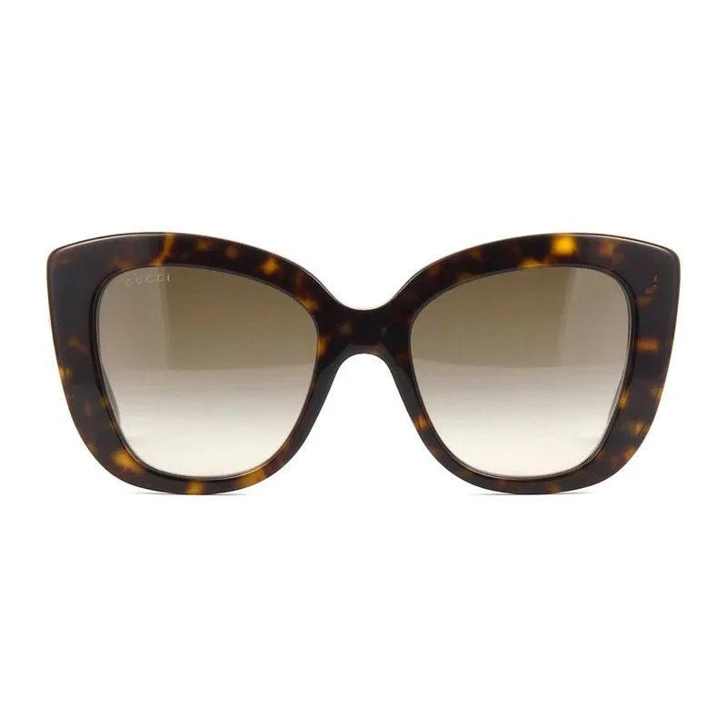 GG0327S002 Tortoiseshell Cat-Eye Sunglasses