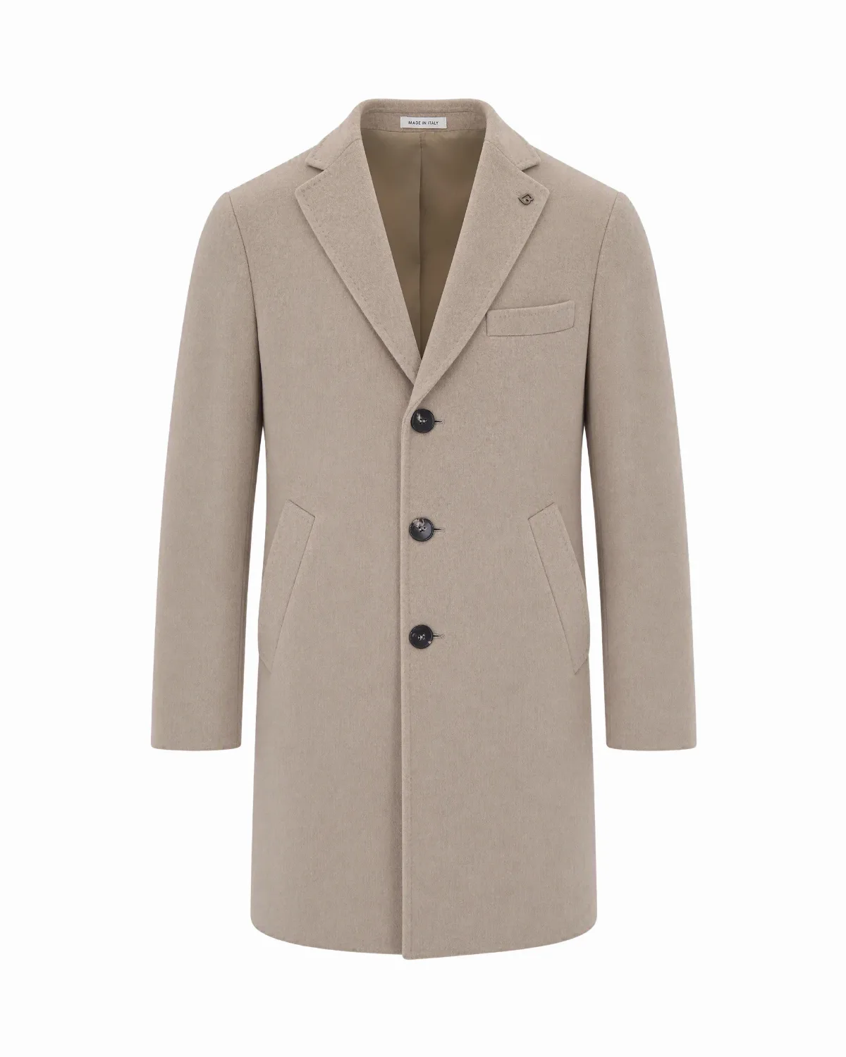 Wool-Cashmere Blend Coat