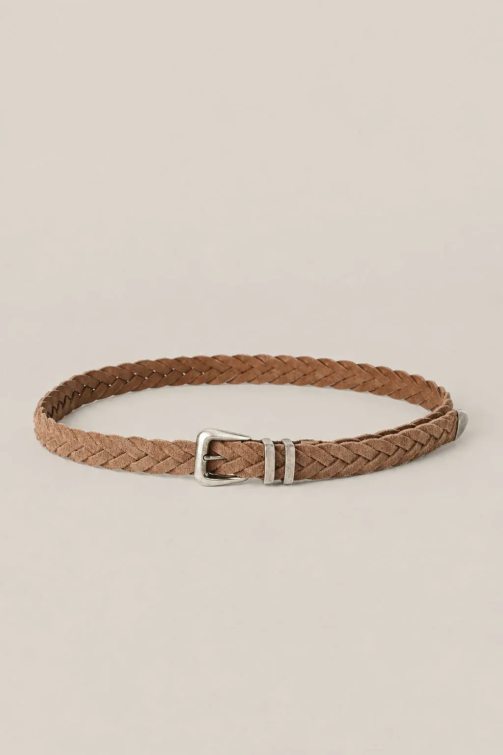 Braided Leather Belt