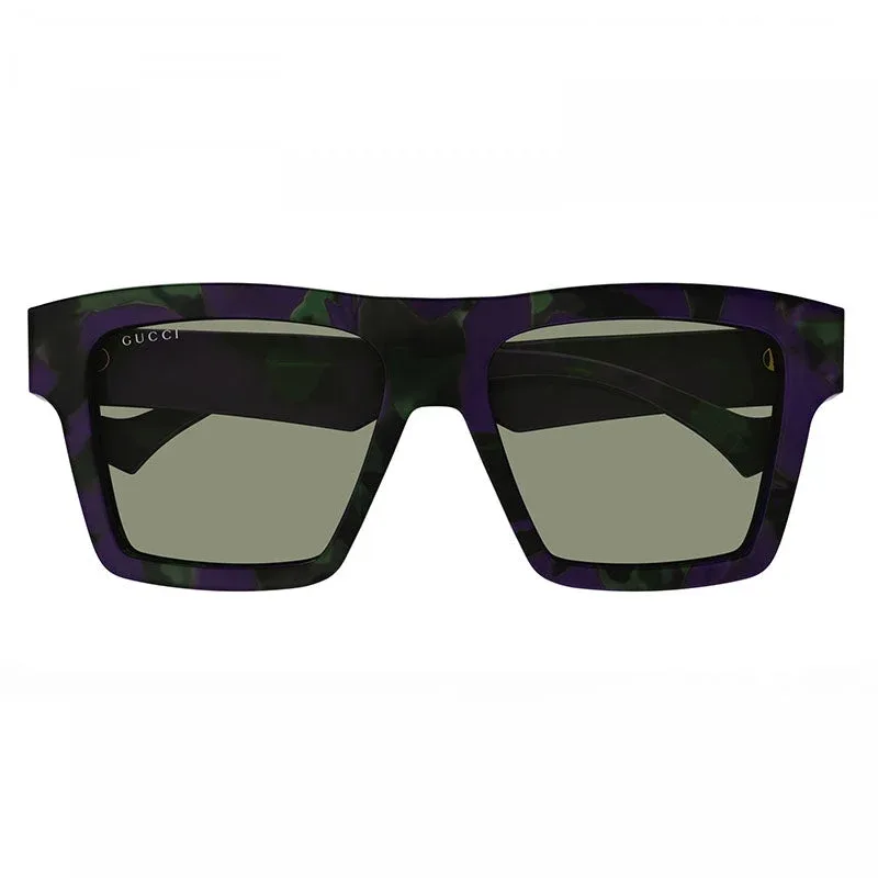 GG0962S Big Spotted Purple and Green Havana Sunglasses