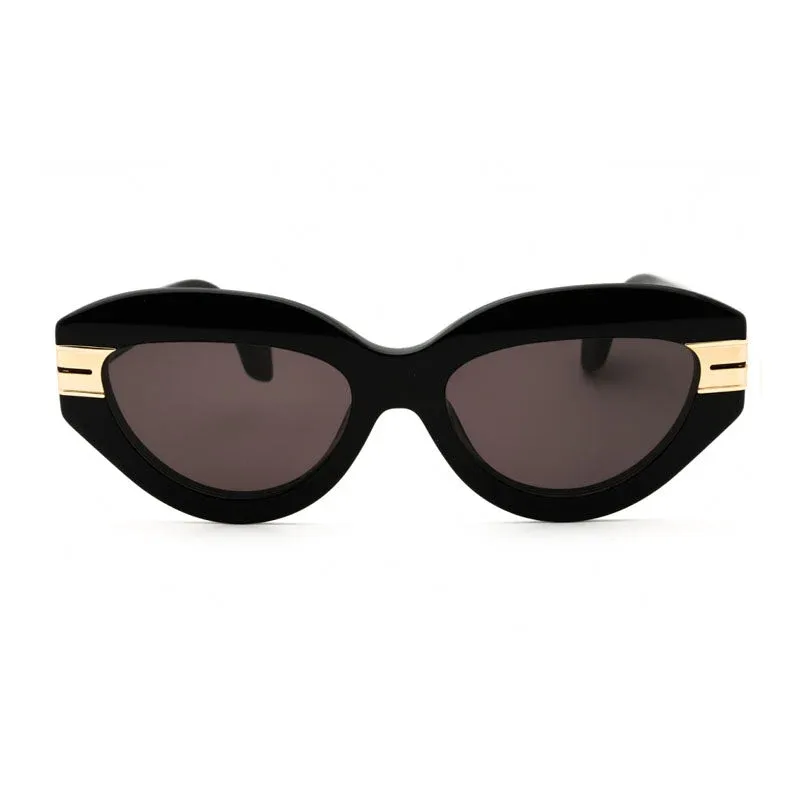 PERI10FMIRACLE1007 Gold-Trimmed Cat-Eye Sunglasses