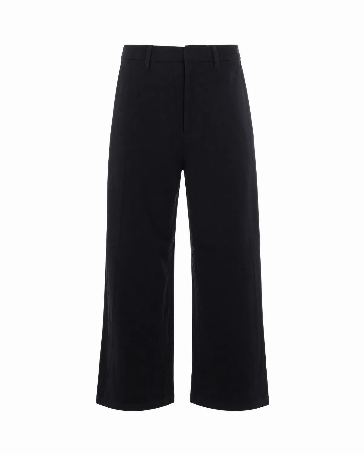 Pleated Wool-Viscose Trousers