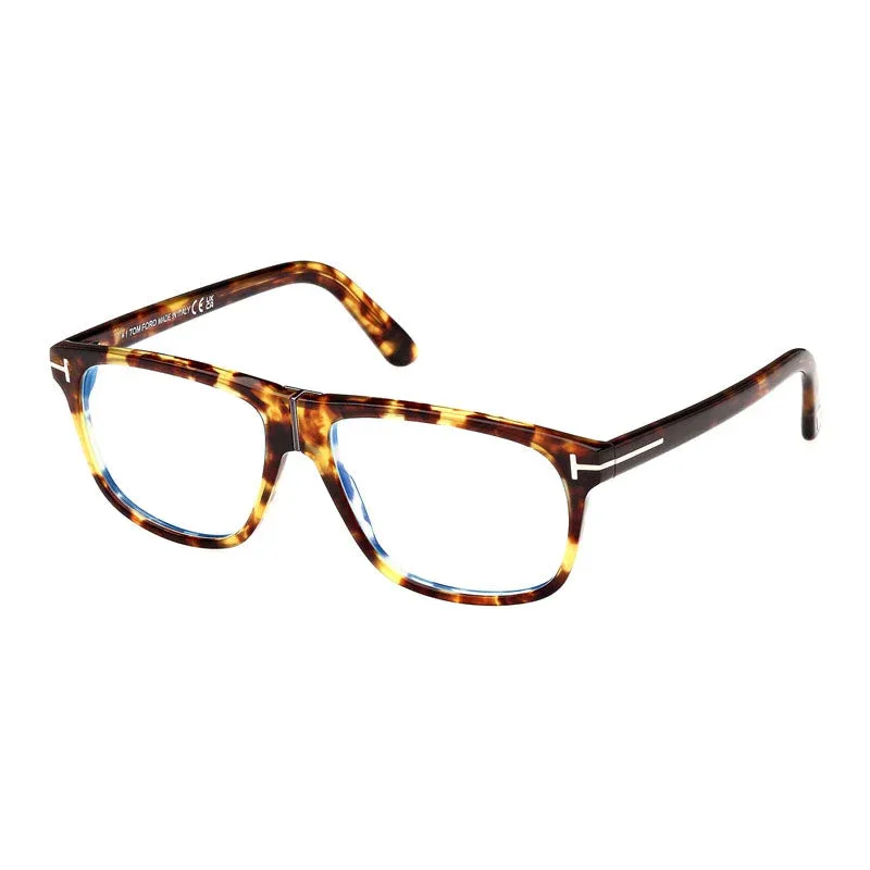 Tom Ford FT5978-B001 Tortoiseshell Acetate Eyeglasses