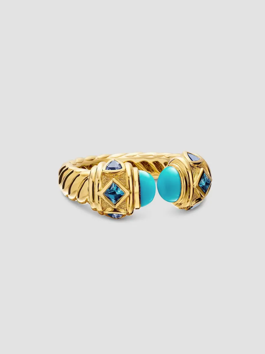 Renaissance Color Ring in 18K Yellow Gold by David Yurman