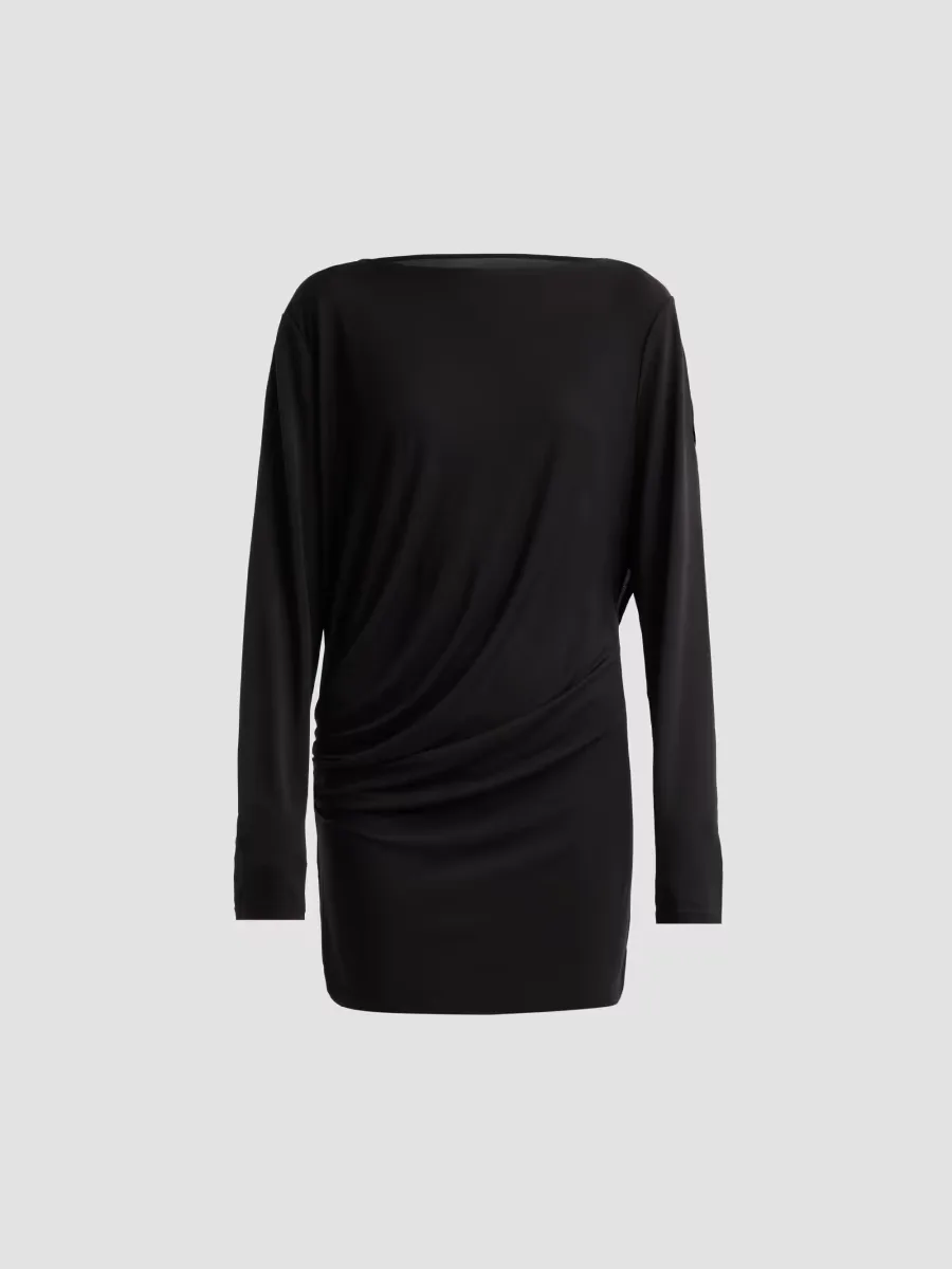 Nia Jersey Drape Mini Dress