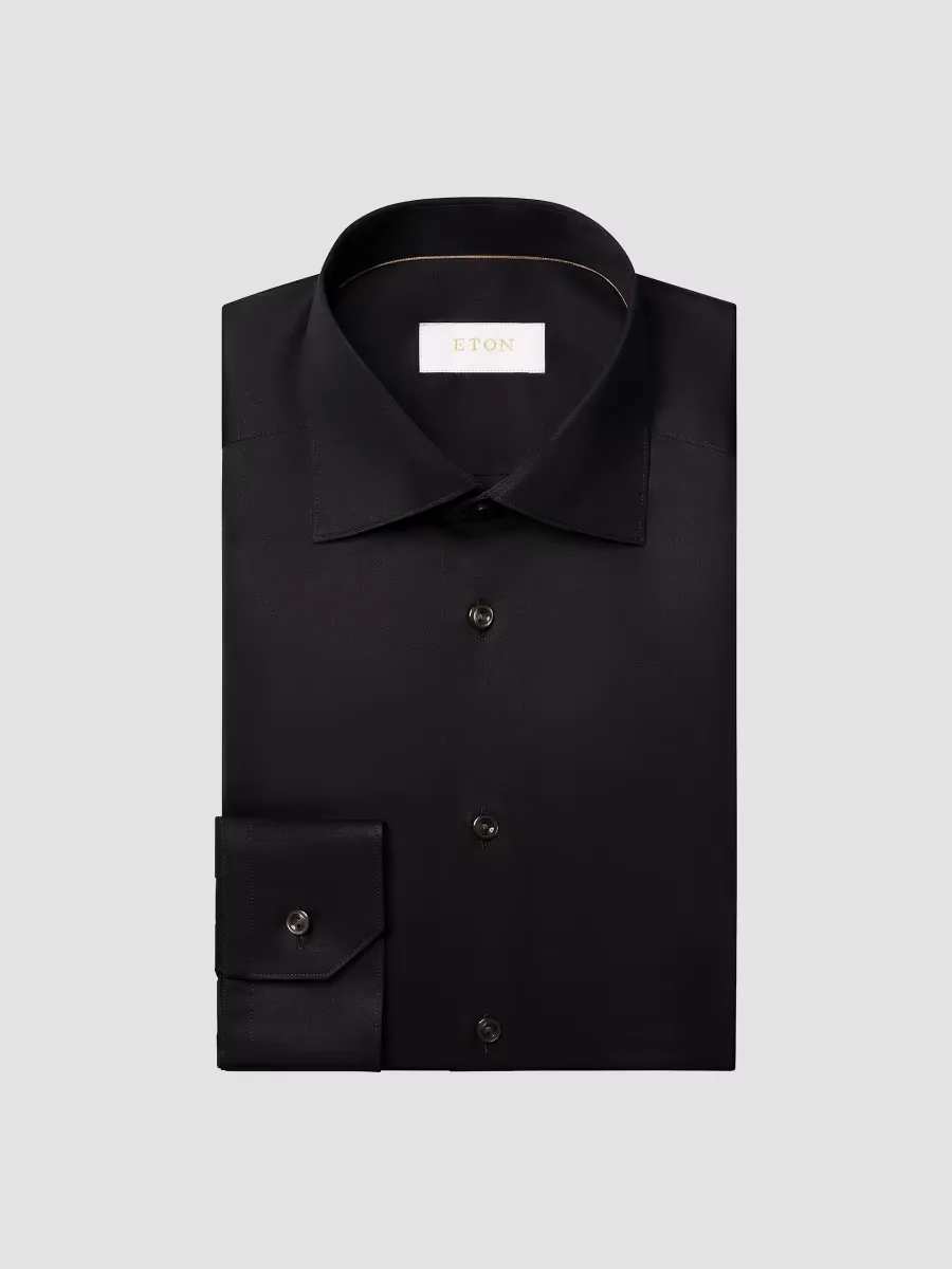Contemporary-Fit Elevated Twill Dress Shirt