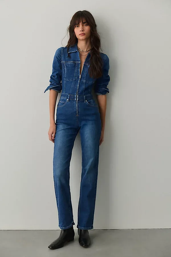 We the Free Outlaw Denim Jumpsuit
