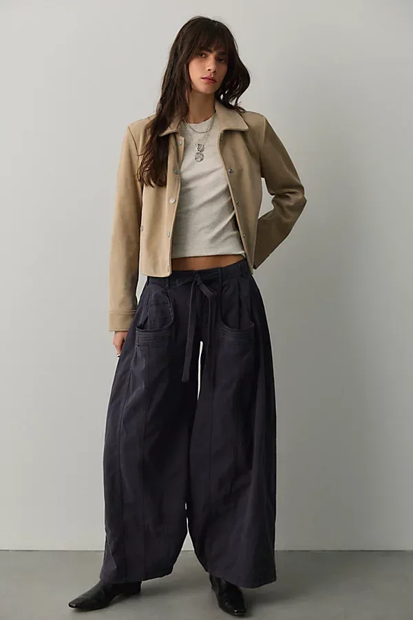 We the Free Take Shape Wide Taper Pants by Free People