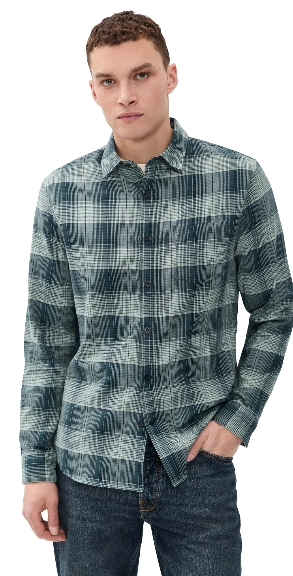Big Sky Plaid Long Sleeve Shirt
