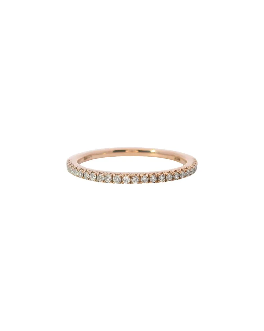 14K Rose Gold 0.15 ct. tw. Diamond Ring