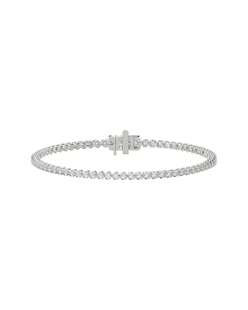 Silver 1.00 ct. tw. Lab-Grown Diamond Bracelet