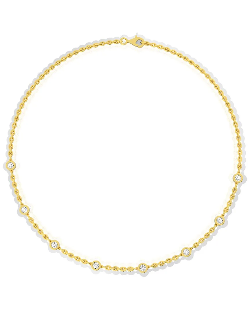 14K 2.00 ct. tw. Lab-Grown Diamond Necklace
