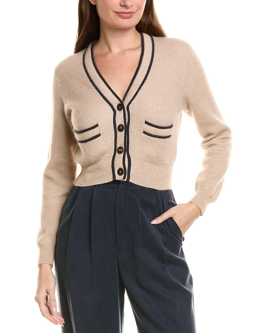 Alpaca-Blend Cardigan
