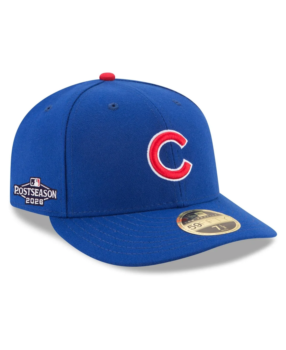 Chicago Cubs 2026 Mlb Postseason Side Patch Low Profile 59FIFTY Fitted Hat