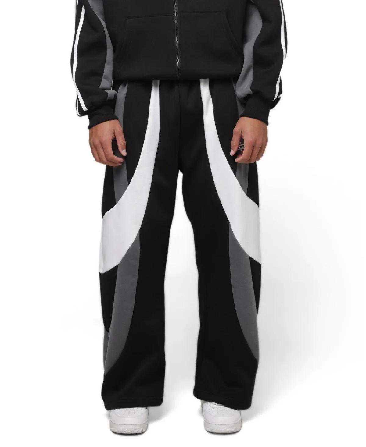 Hybrid Tek Baggy Wide-Leg Sweatpants by Loiter
