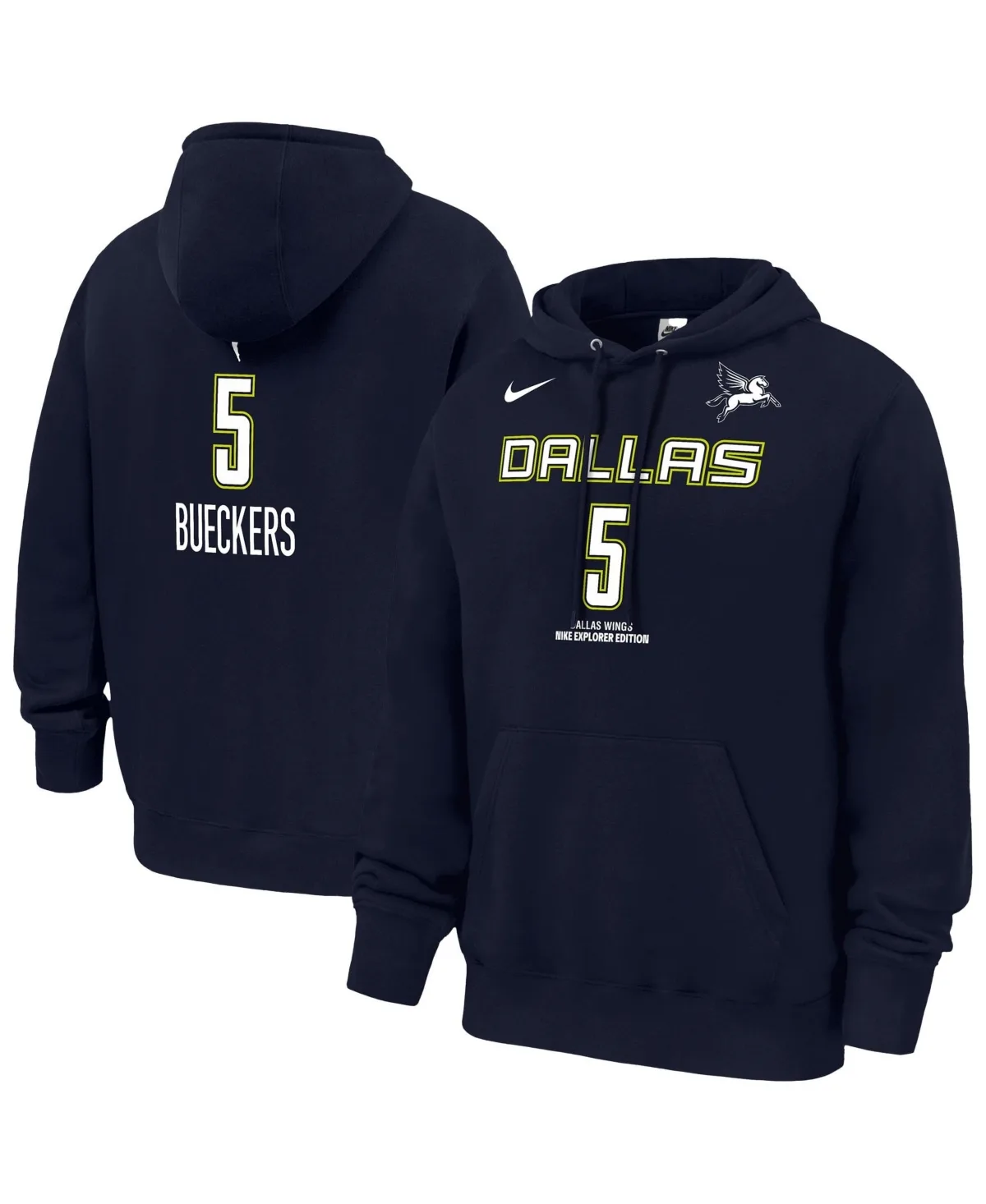 Paige Bueckers Dallas Wings Explorer Edition Name & Number Hoodie by Nike