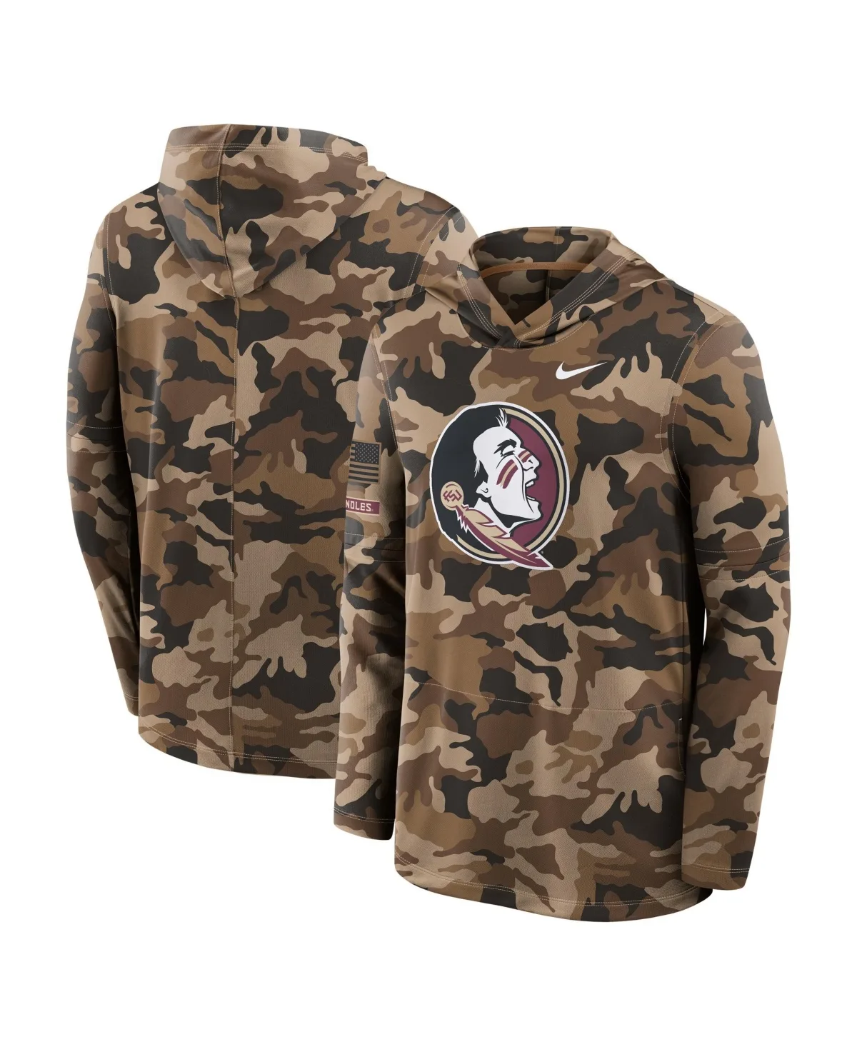 Florida State Seminoles 2026 Appreciation Sideline Dri-Fit Hooded Long-Sleeve T-Shirt by Nike