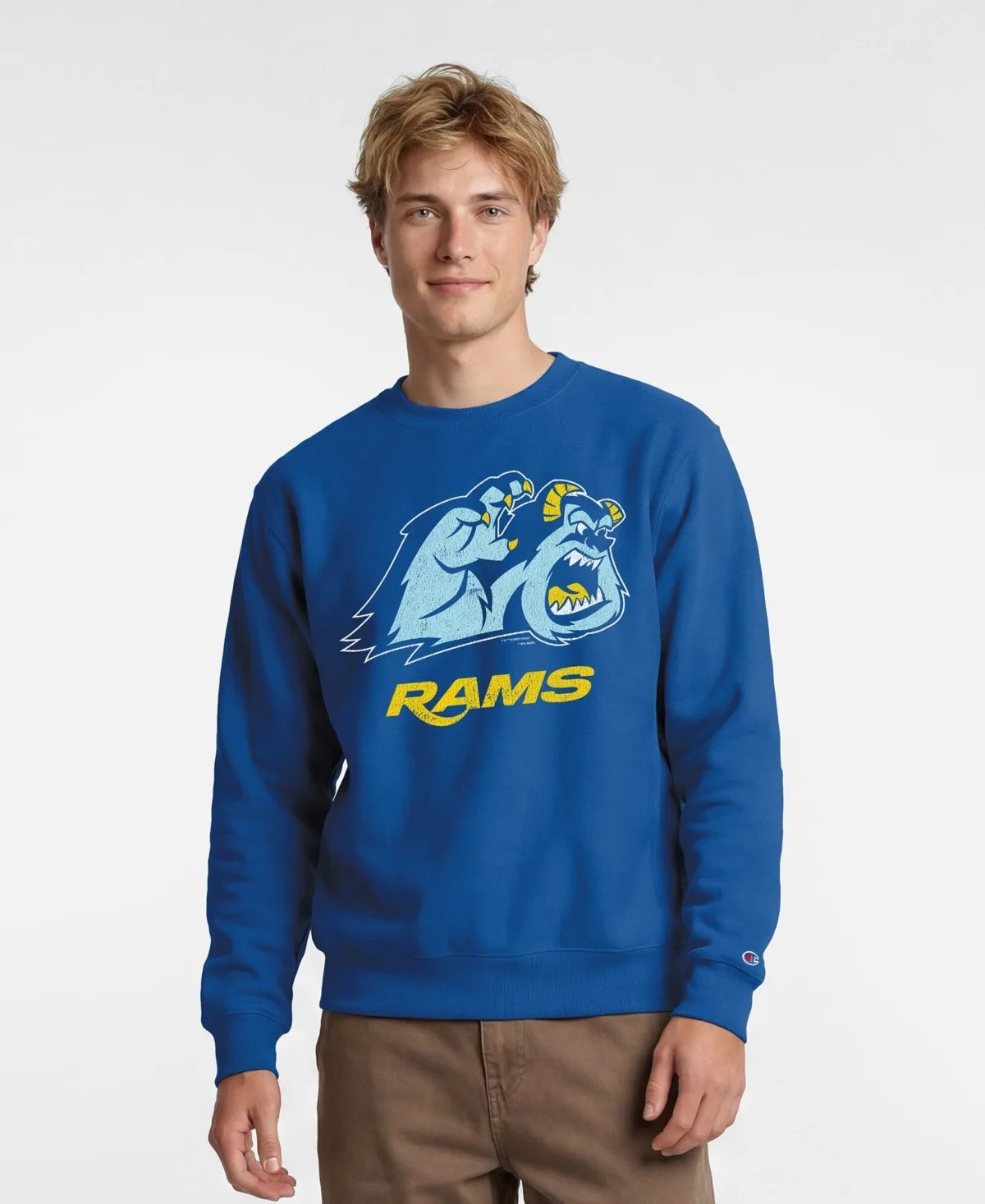 Champion Disney x Los Angeles Rams Sulley Power Blend Sweatshirt by Champion