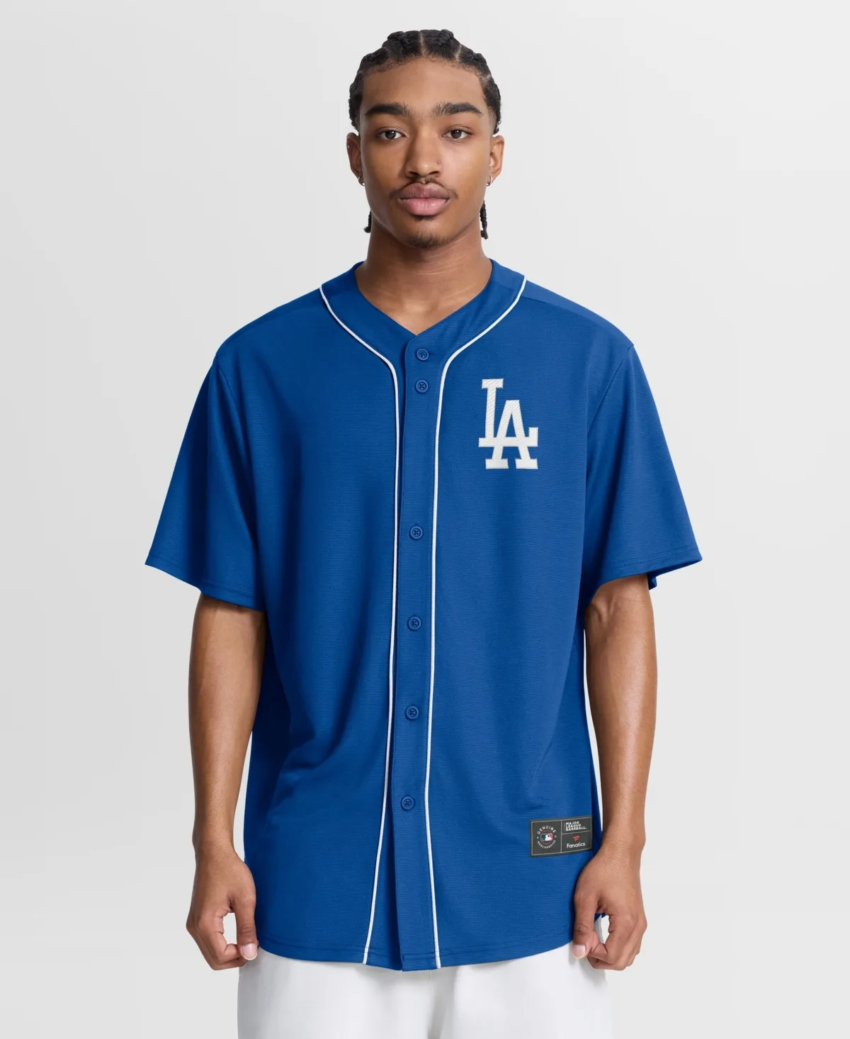 Los Angeles Dodgers Franchise Button-Up Fashion Top by Fanatics