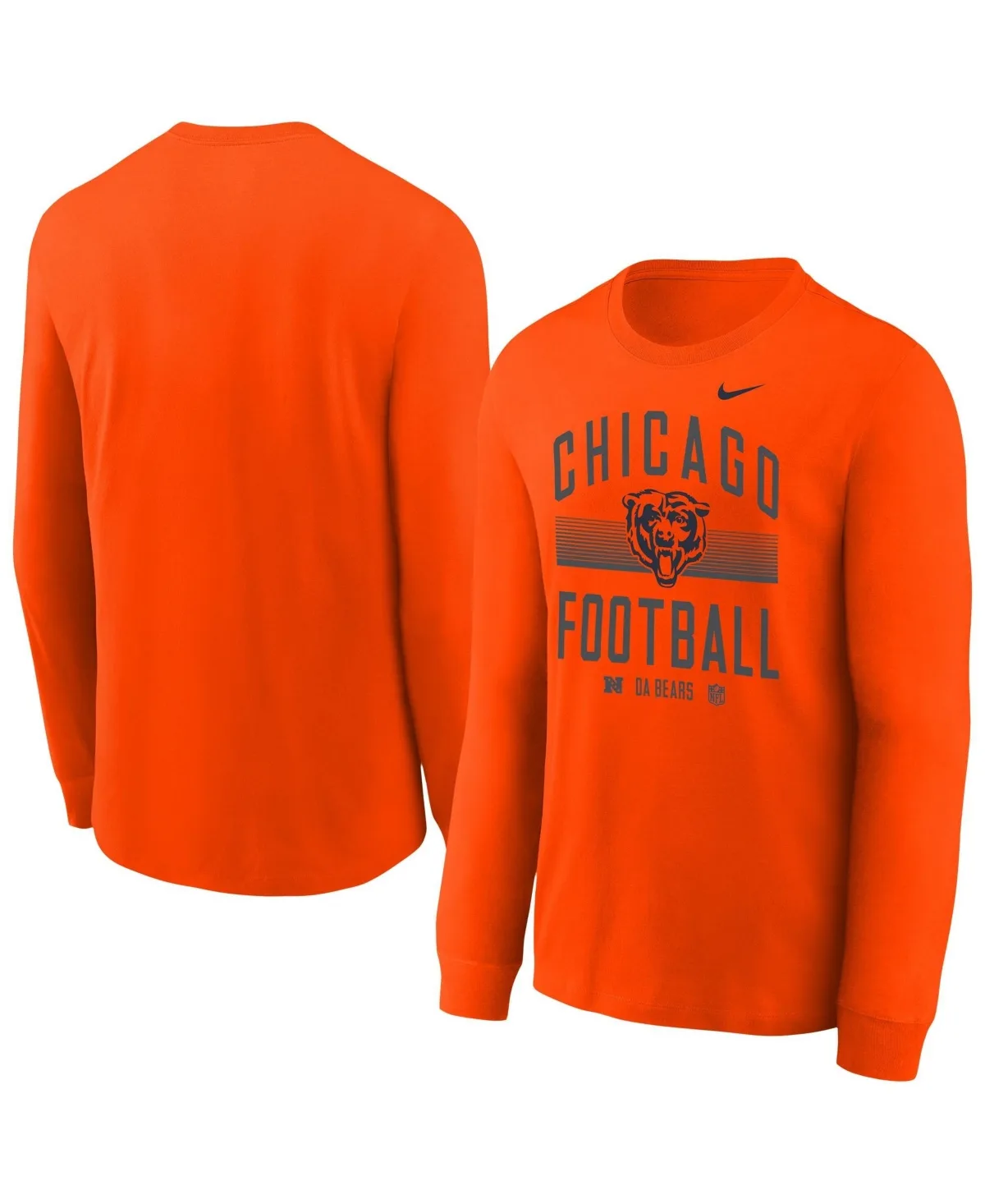 Chicago Bears Essential Long-Sleeve T-Shirt by Nike