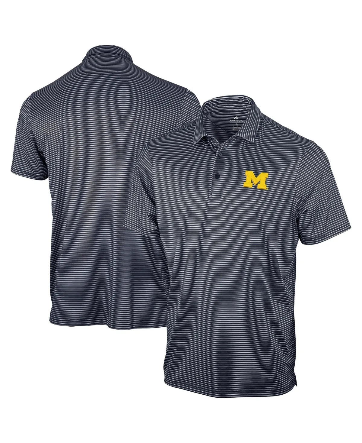 Michigan Wolverines Eager Polo Shirt by Antigua