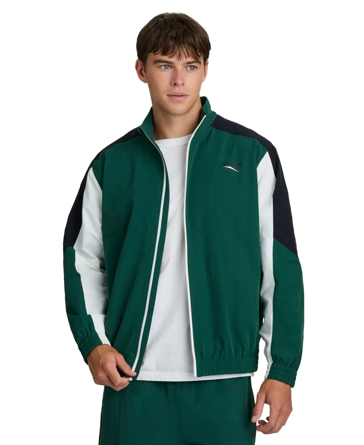 Heritage Full-Zip Mock Neck Track Jacket by Reebok