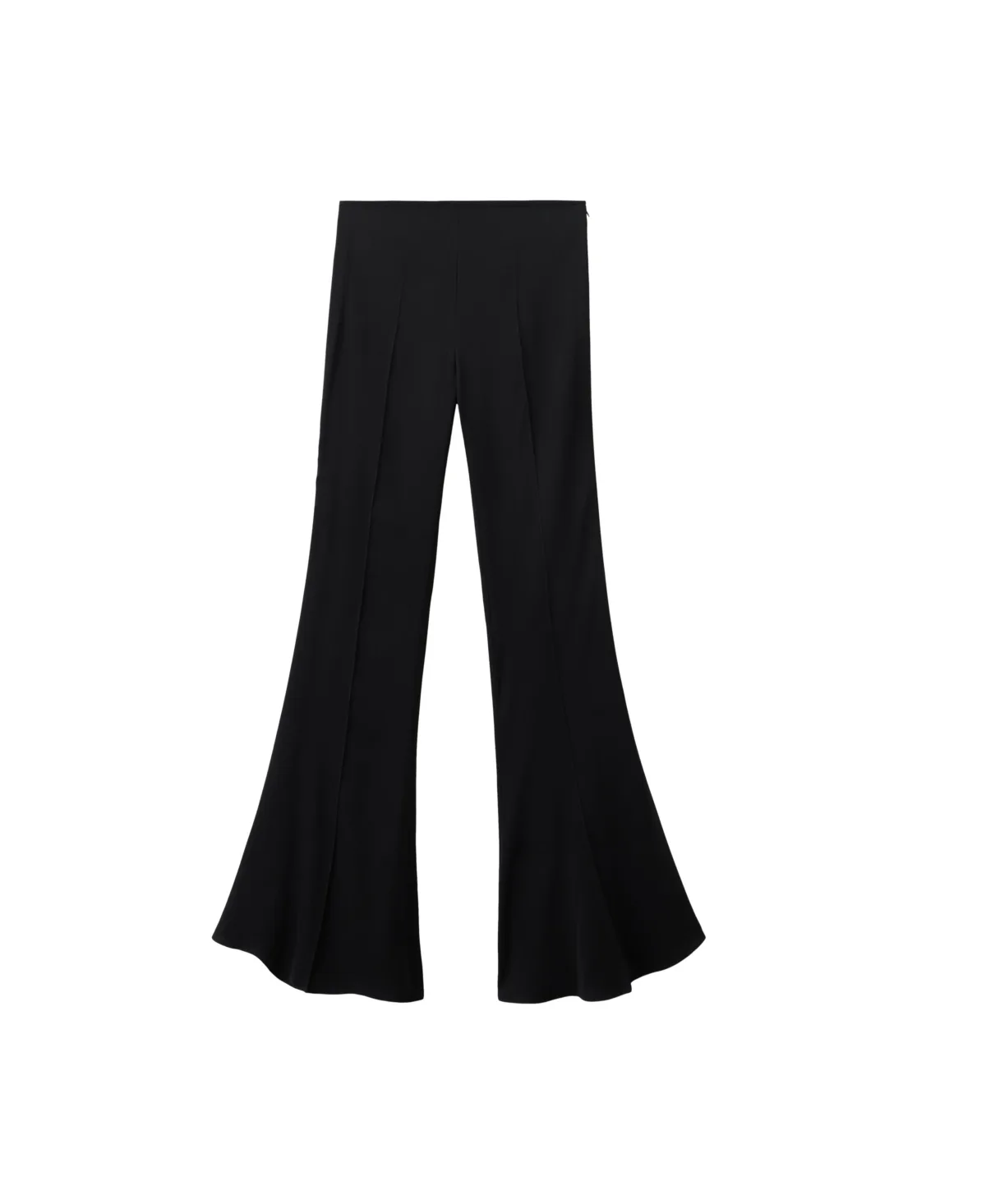 Low-Rise Flared Pants by Mango