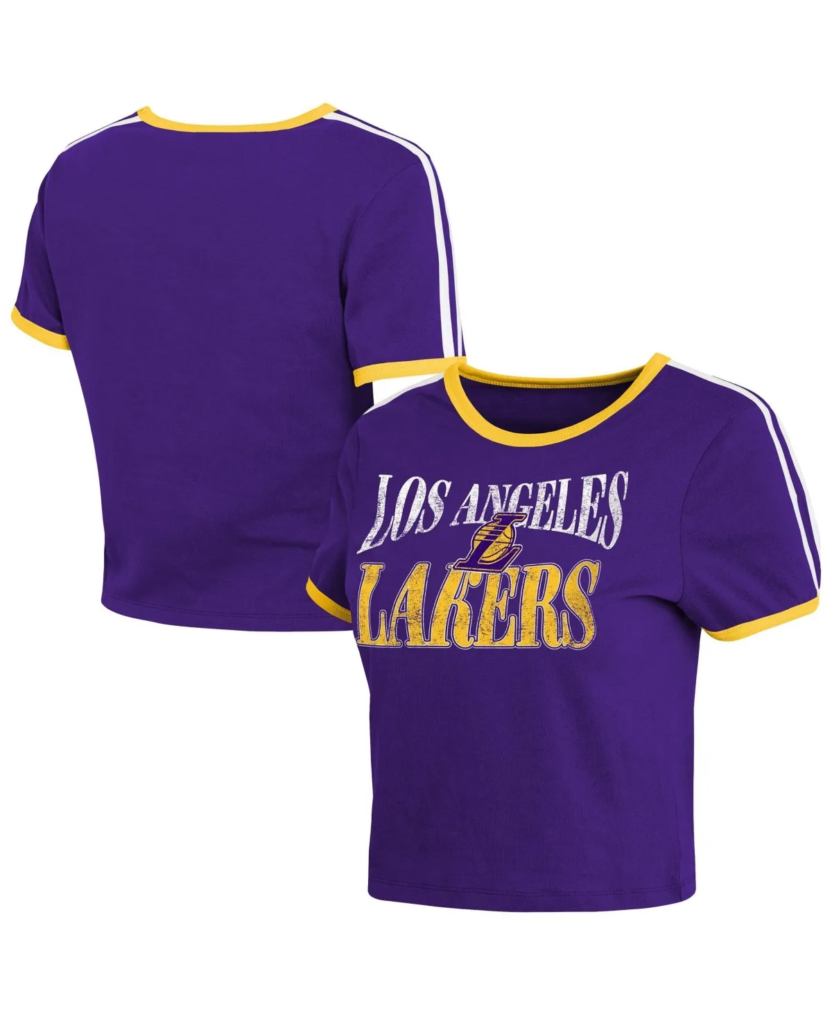 Los Angeles Lakers Ringer Baby T-Shirt by Wear by Erin Andrews