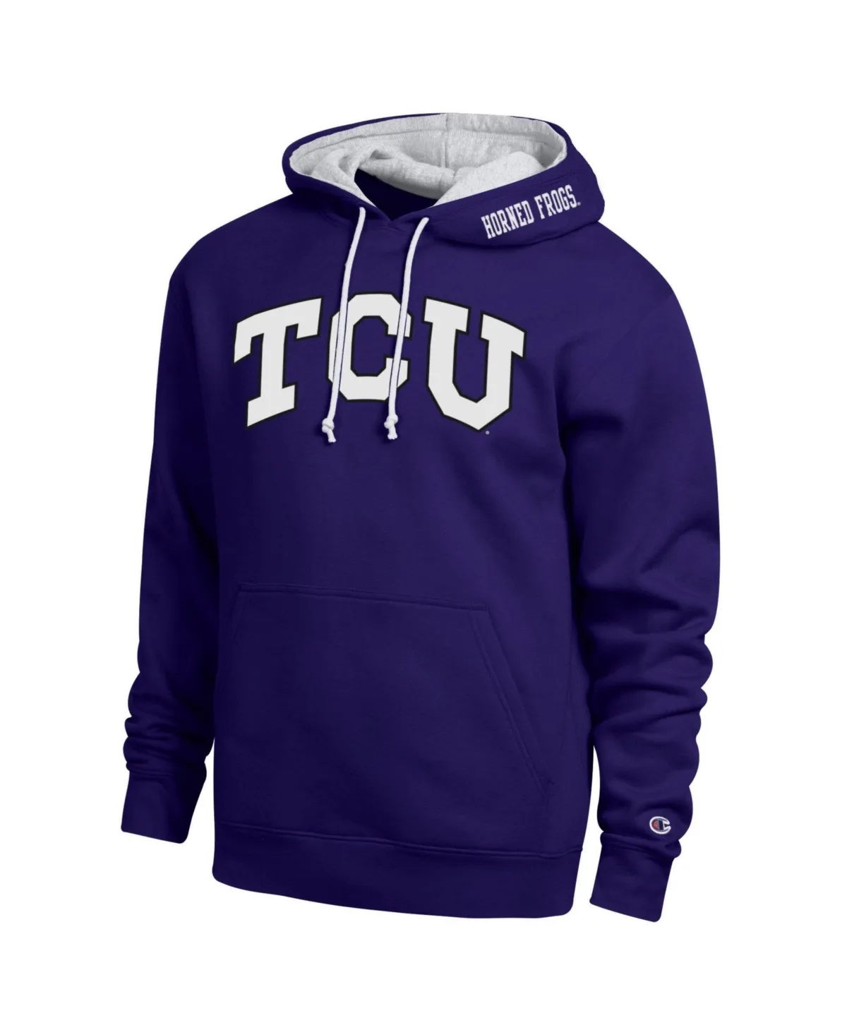 Tcu Horned Frogs Arch Tackle Twill Hoodie by Champion