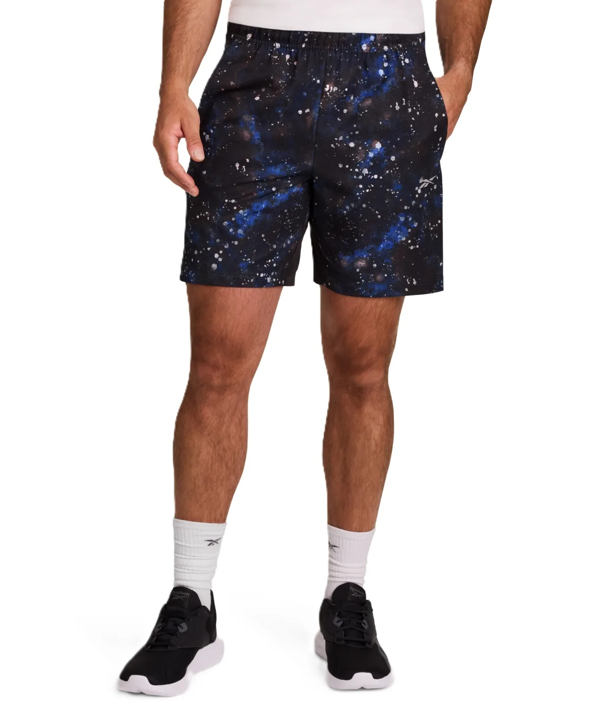 Splatter Running Shorts, 7" Inseam by Reebok