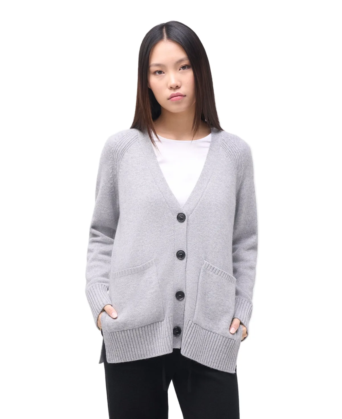 Relaxed-Fit Cashmere Cardigan by Gobi Cashmere