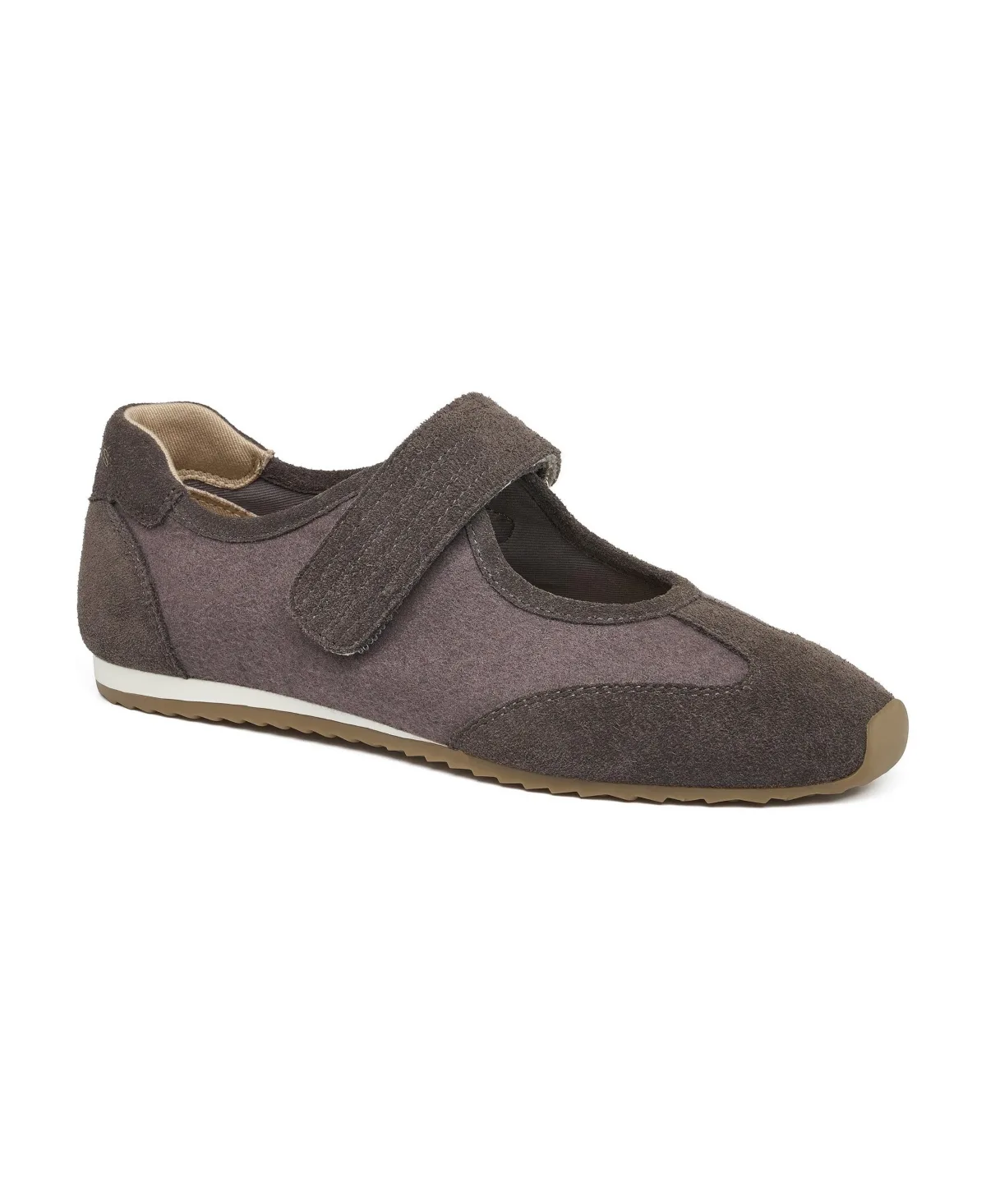 Patricia Wool-Blend Round-Toe Memory Foam Flats by Jslides