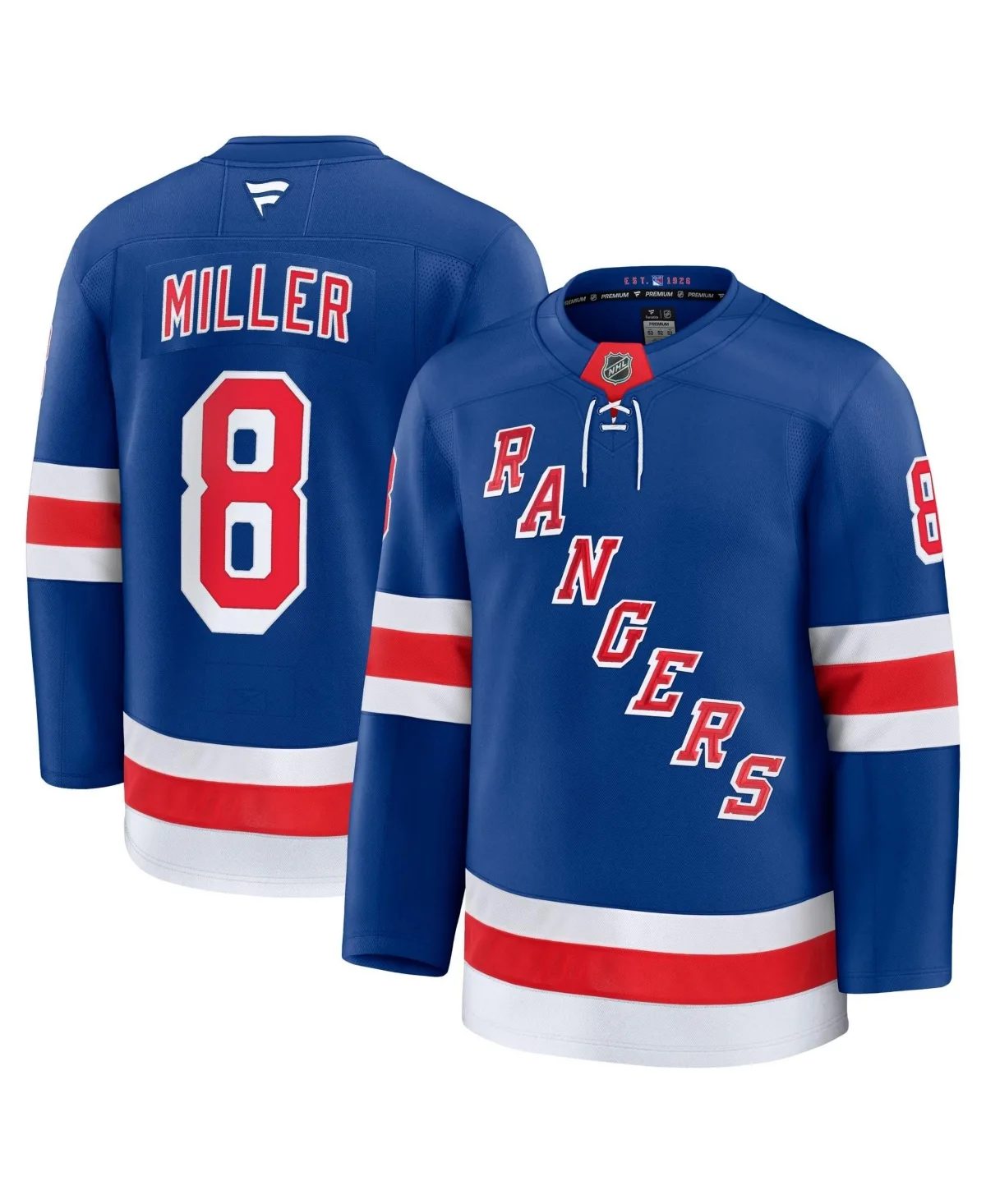 J.t. Miller New York Rangers Home Premium Jersey by Fanatics