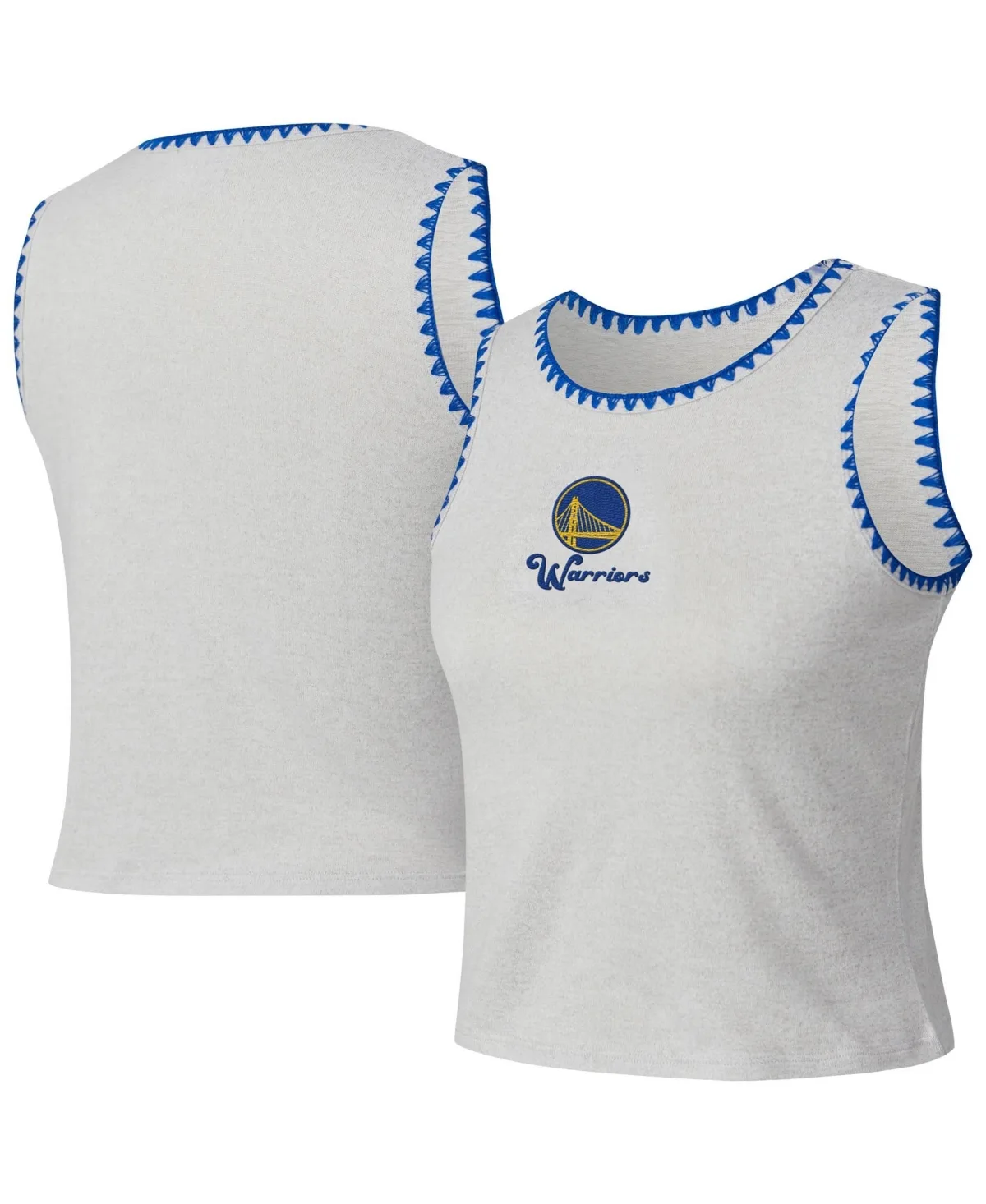 Golden State Warriors Neptune Hacci Knit Tank Top by Concepts Sport