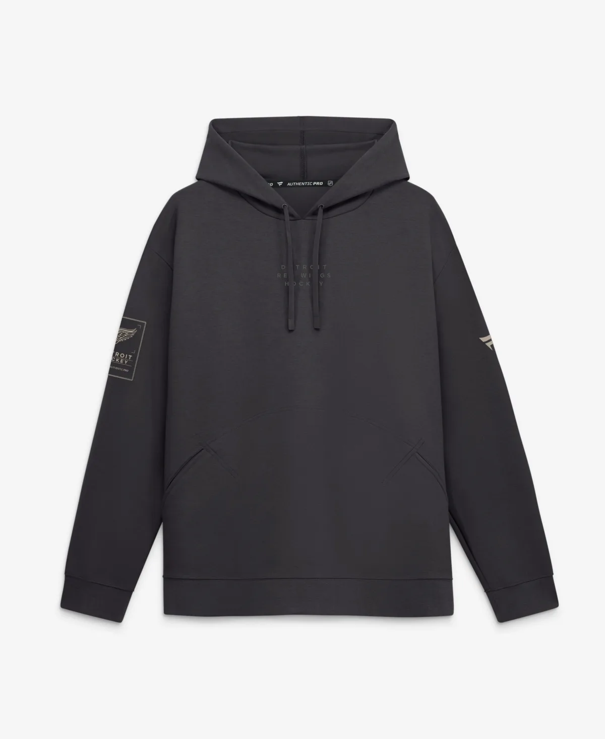 Detroit Red Wings Authentic Pro Road Hoodie by Fanatics